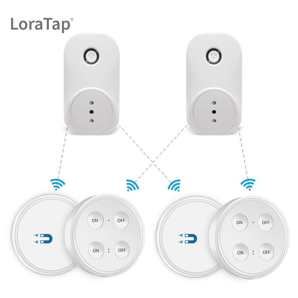  LoraTap Mini adaptador de enchufe de control remoto