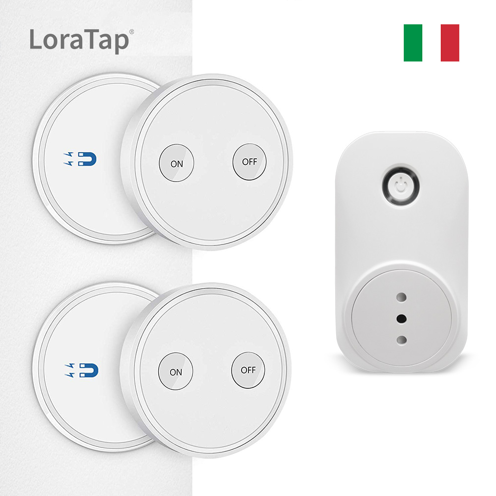  LoraTap Mini adaptador de enchufe de control remoto