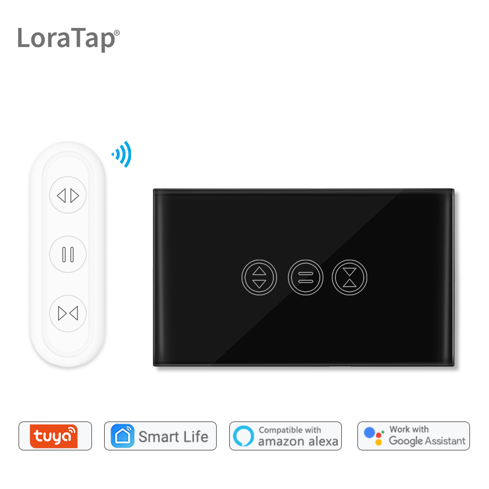  ZMIN Cortina táctil WiFi Interruptor motorizado para persiana  enrollable Tuya Smart Life Control remoto Alexa Google Home 3 Pack Blanco :  Herramientas y Mejoras del Hogar